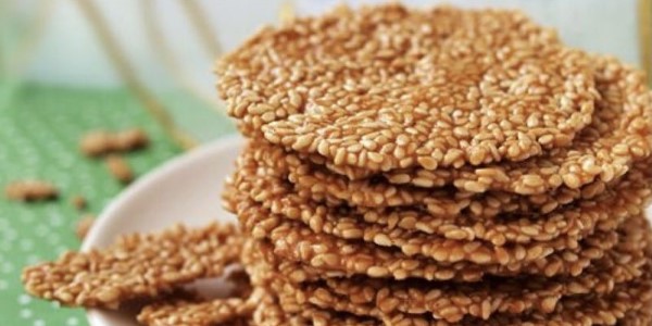 تصویر 2 از خرید پولکی نازک کنجدی + قیمت فروش استثنایی